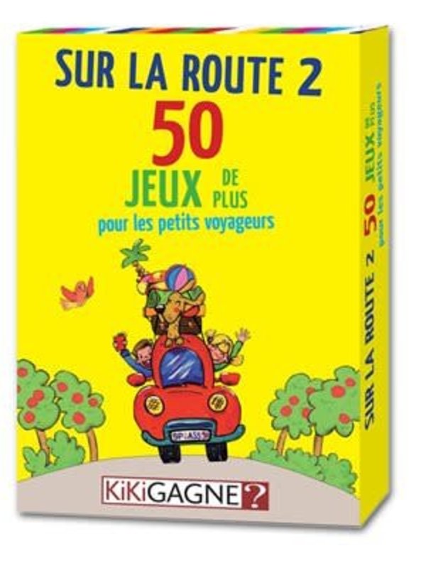Kikigagne Sur La Route 2: 50 Jeux Pour Les Petits Voyageurs (FR)