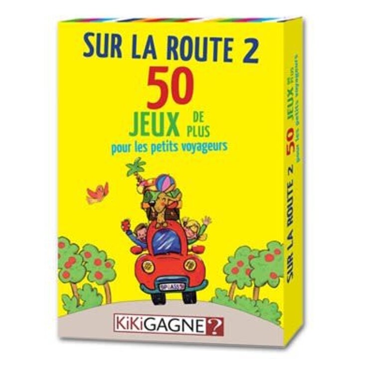 Kikigagne Sur La Route 2: 50 Jeux Pour Les Petits Voyageurs (FR)