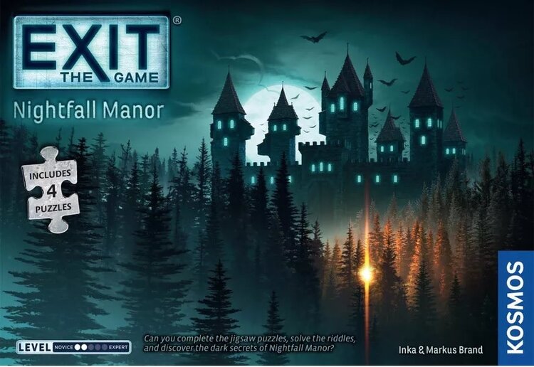 Kosmos Exit: Nightfall Manor (With Puzzle) (EN)