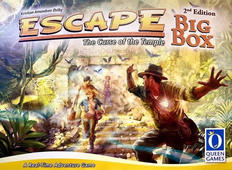 Queen Games Escape: The Curse Of The Temple: Big Box (Second Edition) (EN)