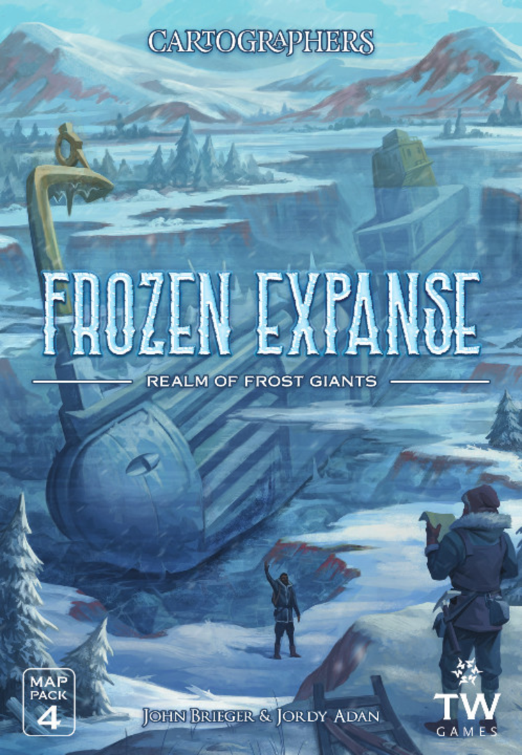 Thunderworks Games Cartographers: Heroes: Ext. Map Pack 4: Frozen Expanse (EN)