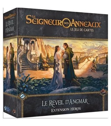 Fantasy Flight Games Le Seigneur Des Anneaux JCE: Ext. Le Réveil D'Angmar: Héros (FR)