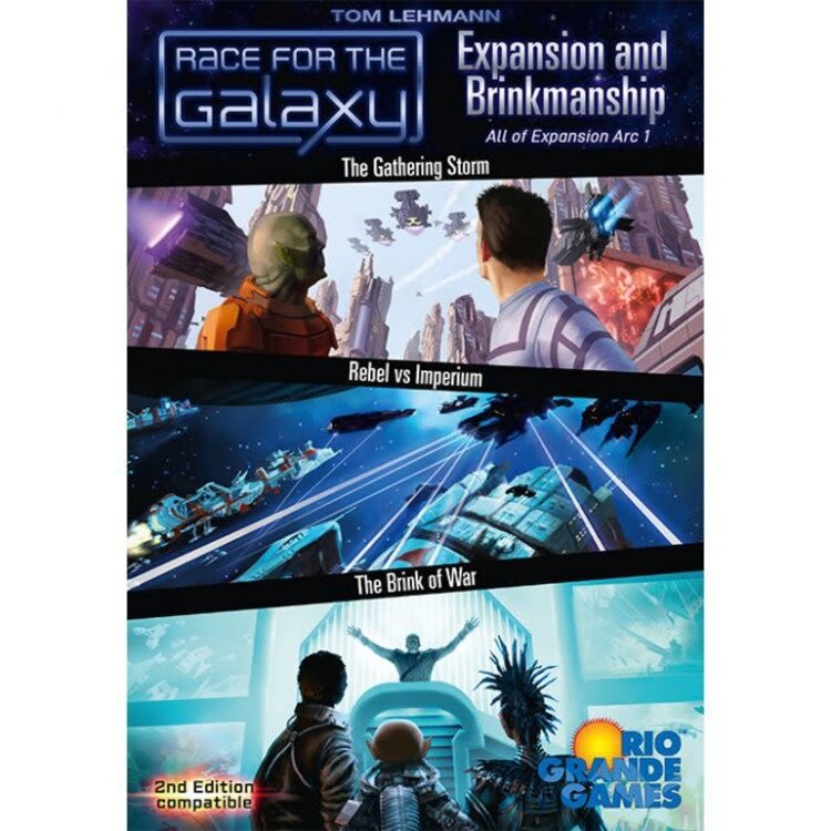 Rio Grande Games Race for the Galaxy: Expansion and Brinkmanship: Arc 1 (EN)