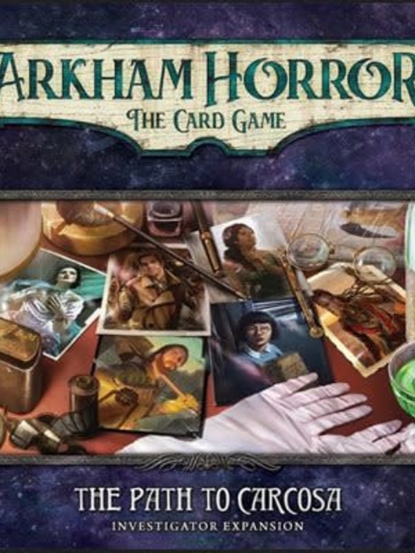 Fantasy Flight Games Horreur À Arkham: Le Jeu De Cartes: La Route De Carcosa: Ext. Investigateurs (FR)