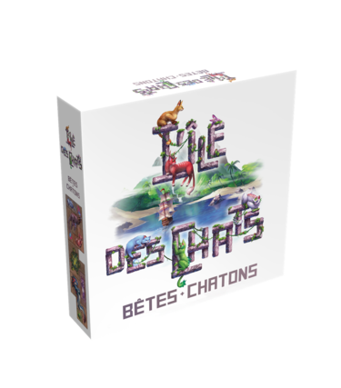 Lucky Duck Games L'Ile Des Chats: Ext. Bêtes & Chatons (FR)