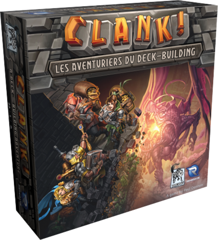 Origames Clank! Les Aventuriers Du Deck-Building (FR)