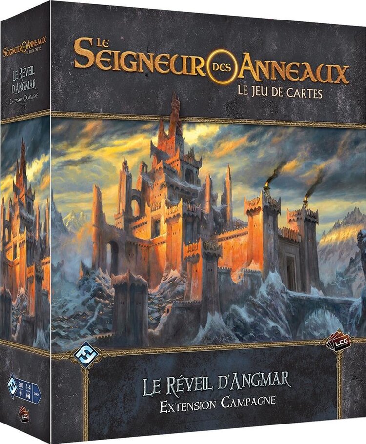 Fantasy Flight Games Le Seigneur Des Anneaux JCE: Ext. Le Réveil D'Angmar: Campagne (FR)