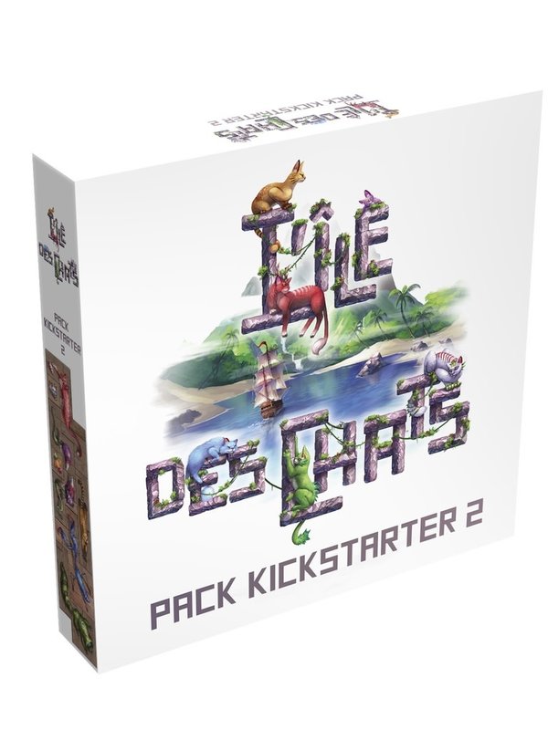 Lucky Duck Games L'Ile Des Chats: Ext. Pack Kickstarter 2 (FR)