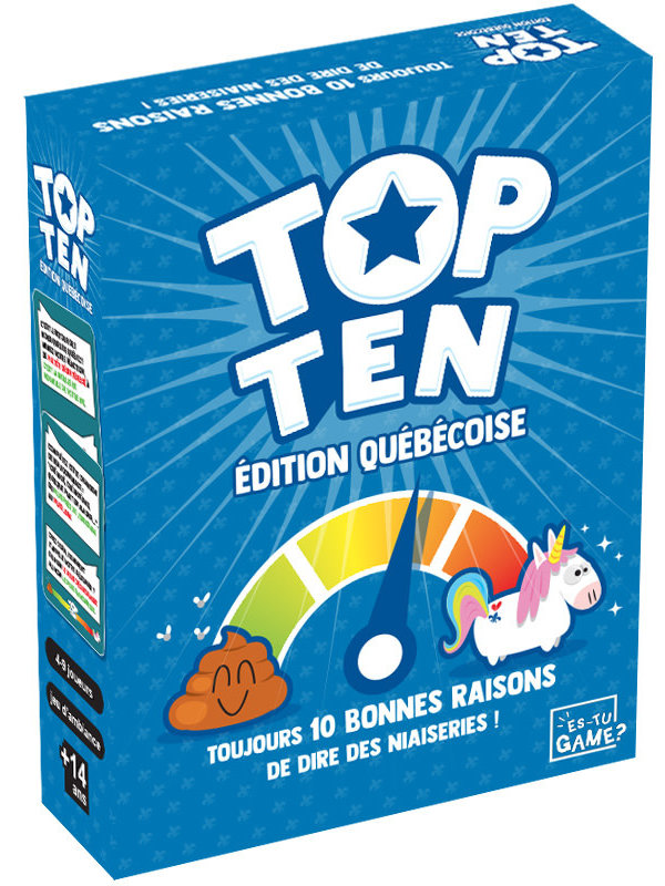 Cocktail Games Top Ten: Édition Québécoise (FR)