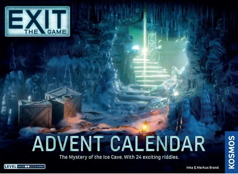 Exit: Advent Calendar:The Mystery Of The Ice Cave (EN) - Jeux de société  Ludold