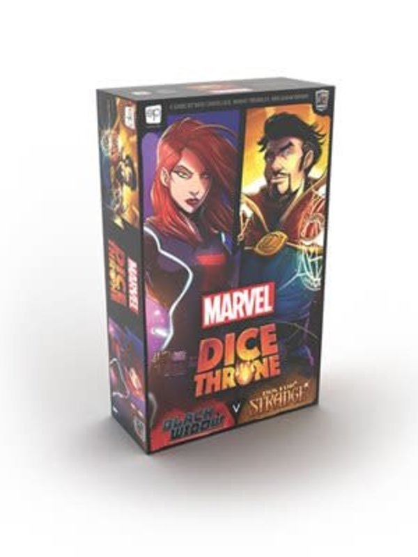 USAopoly Dice Throne: Marvel: Black Widow And Doctor Strange (EN)