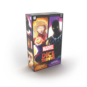 USAopoly Dice Throne: Marvel: Captain Marvel And Black Panther (EN)