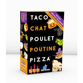 Blue Orange Games Taco, Chat, Poulet, Poutine, Pizza: Halloween (FR)