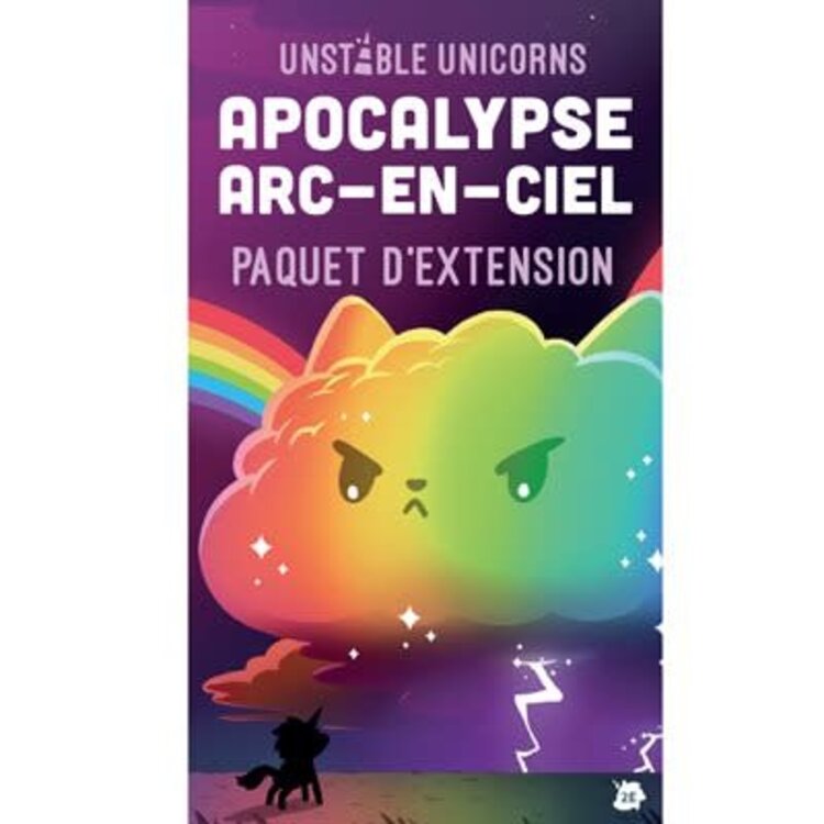 Tee Turtle Unstable Unicorns: Ext. Apocalypse Arc-En-Ciel (FR)