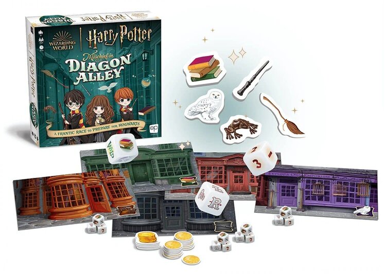USAopoly Harry Potter: Mischief On Diagon Alley (EN)