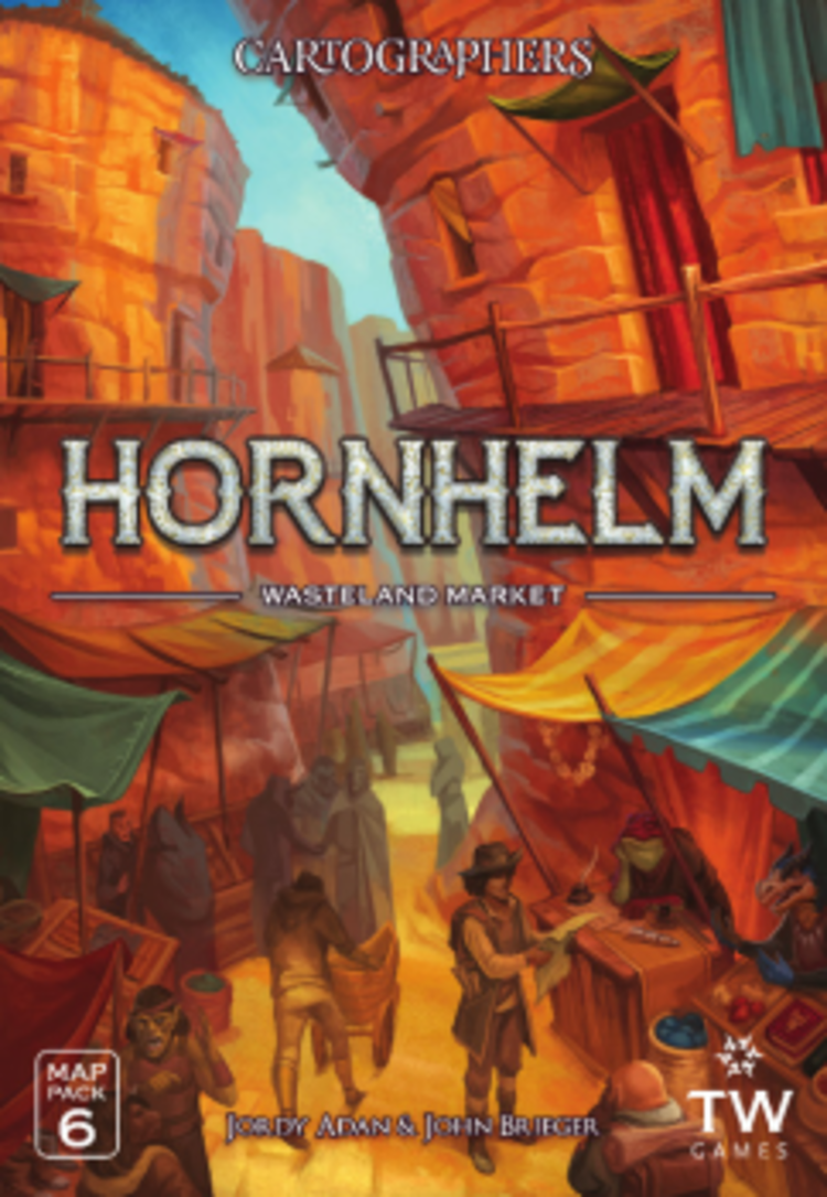Thunderworks Games Cartographers: Heroes: Ext. Map Pack 6: Hornhelm Market (EN)