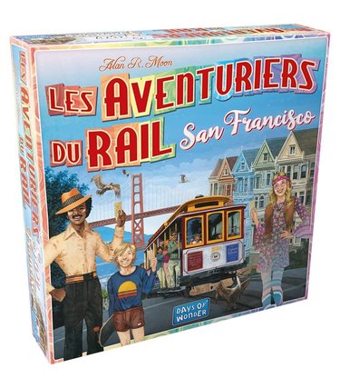 Days of Wonder Les Aventuriers Du Rail: Express: San Francisco (FR)