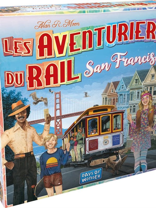 Days of Wonder Les Aventuriers Du Rail: Express: San Francisco (FR)