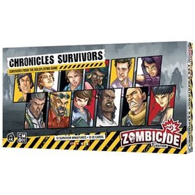 CMON Limited Zombicide: 2E Edition: Ext. Chronicles Survivors Set (FR)