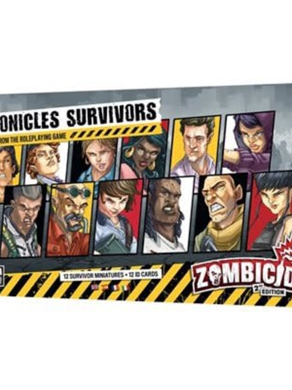CMON Limited Zombicide: 2E Edition: Ext. Chronicles Survivors Set (ML)