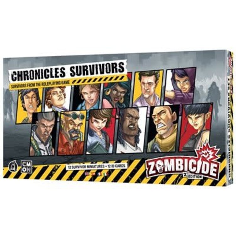 CMON Limited Zombicide: 2E Edition: Ext. Chronicles Survivors Set (ML)