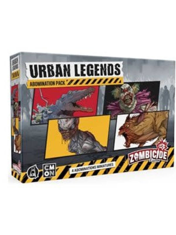 CMON Limited Zombicide: 2E Edition: Ext. Urban Legends Abomination Pack (ML)