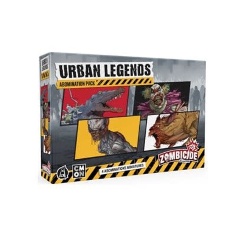 CMON Limited Zombicide: 2E Edition: Ext. Urban Legends Abomination Pack (ML)