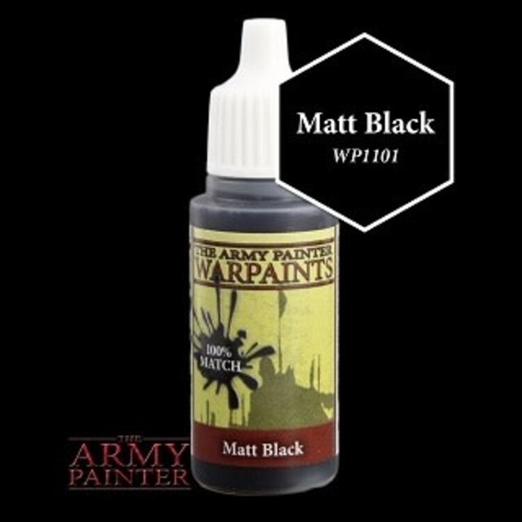 The Army Painter Warpaints: Matte Black