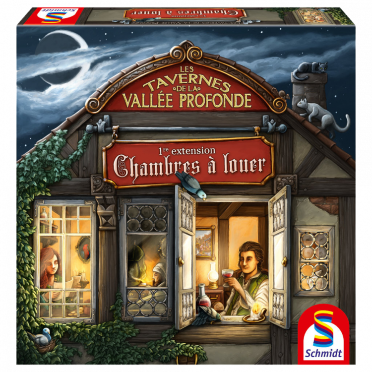 Schmidt Spiele Les Tavernes De La Vallée Profonde: Ext. Chambres A Louer! (FR)
