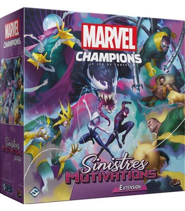Fantasy Flight Games Marvel Champions JCE: Ext. Sinistres Motivations (FR)