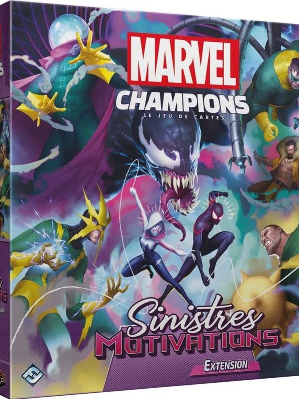 Fantasy Flight Games Marvel Champions JCE: Ext. Sinistres Motivations (FR)
