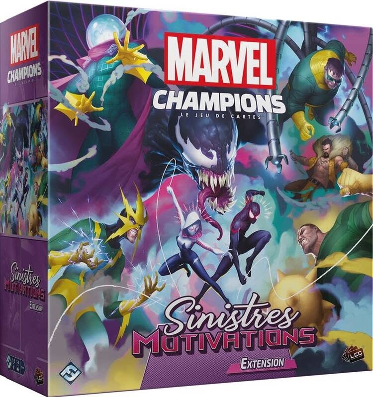 Fantasy Flight Games Marvel Champions JCE: Ext. Sinistres Motivations (FR)