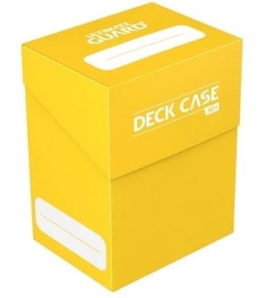 Ultimate Guard Deck Box: Jaune 80 +