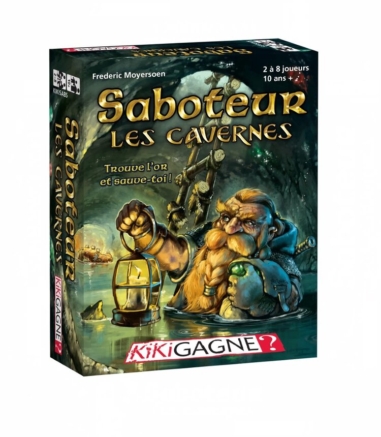 Kikigagne Saboteur: Les Cavernes (FR)
