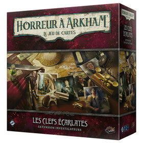 Fantasy Flight Games Horreur À Arkham: Le Jeu De Cartes: Les Clefs Écarlates: Ext. Investigateurs (FR)