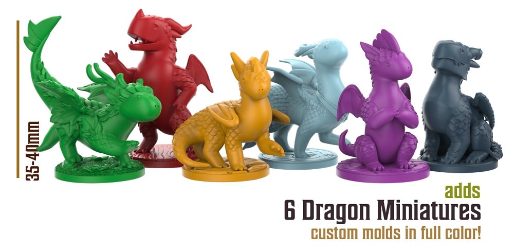 Flamecraft: Ext.  Dragon Miniatures (ML)