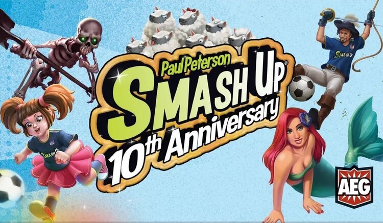 Alderac Entertainment Group Smash Up: Ext. 10th Anniversary Set (EN)