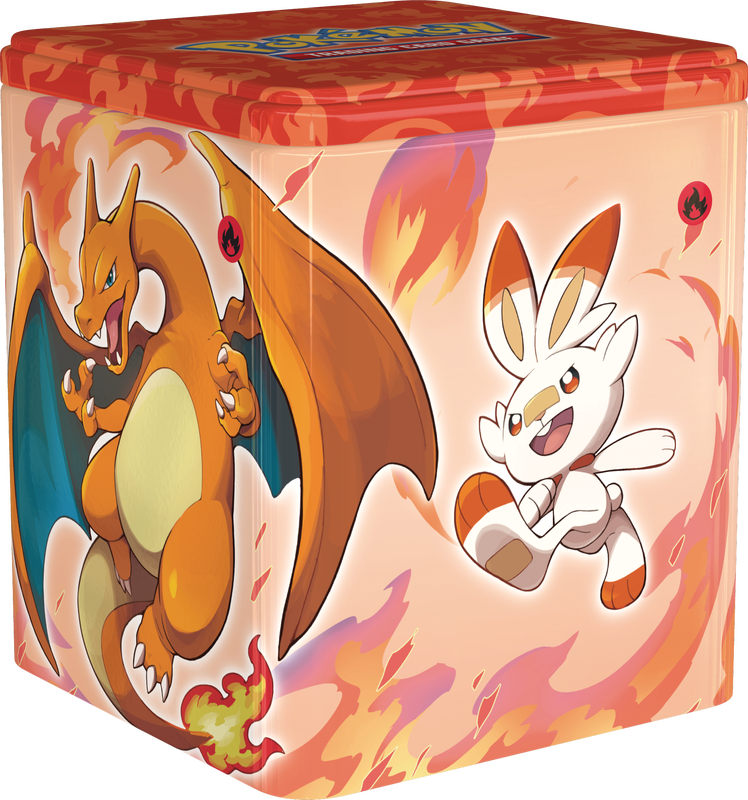 Pokemon: Stacking Tin: Fire: Red (EN)