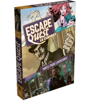 Don't Panic Games Escape Quest: Le Coffret Tome 4 à 6 (FR)