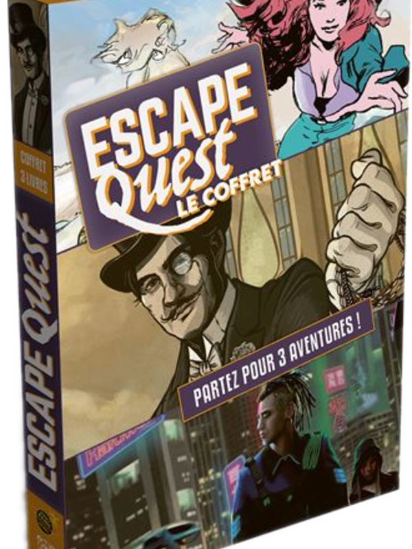 Don't Panic Games Escape Quest: Le Coffret Tome 4 à 6 (FR)