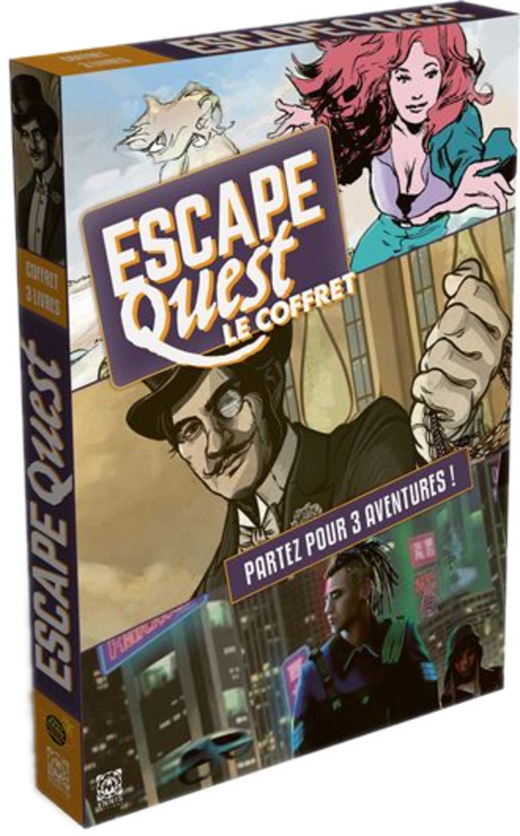 Don't Panic Games Escape Quest: Le Coffret Tome 4 à 6 (FR)
