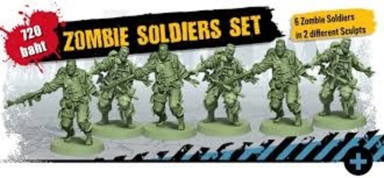 CMON Limited Zombicide: 2nd Edition: Zombie Soldiers Set (EN)