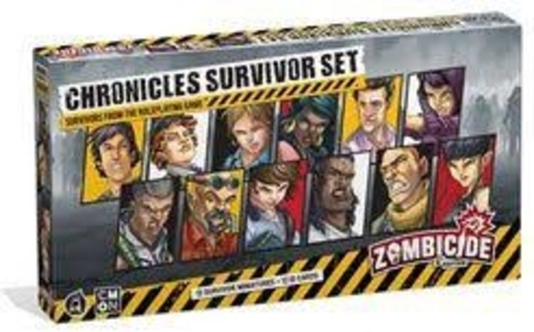 CMON Limited Zombicide: 2nd Edition: Chronicles Survivors Set (EN)