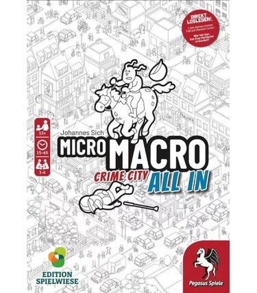 Pegasus Spiele Micro Macro 3: Crime City: All In (EN)