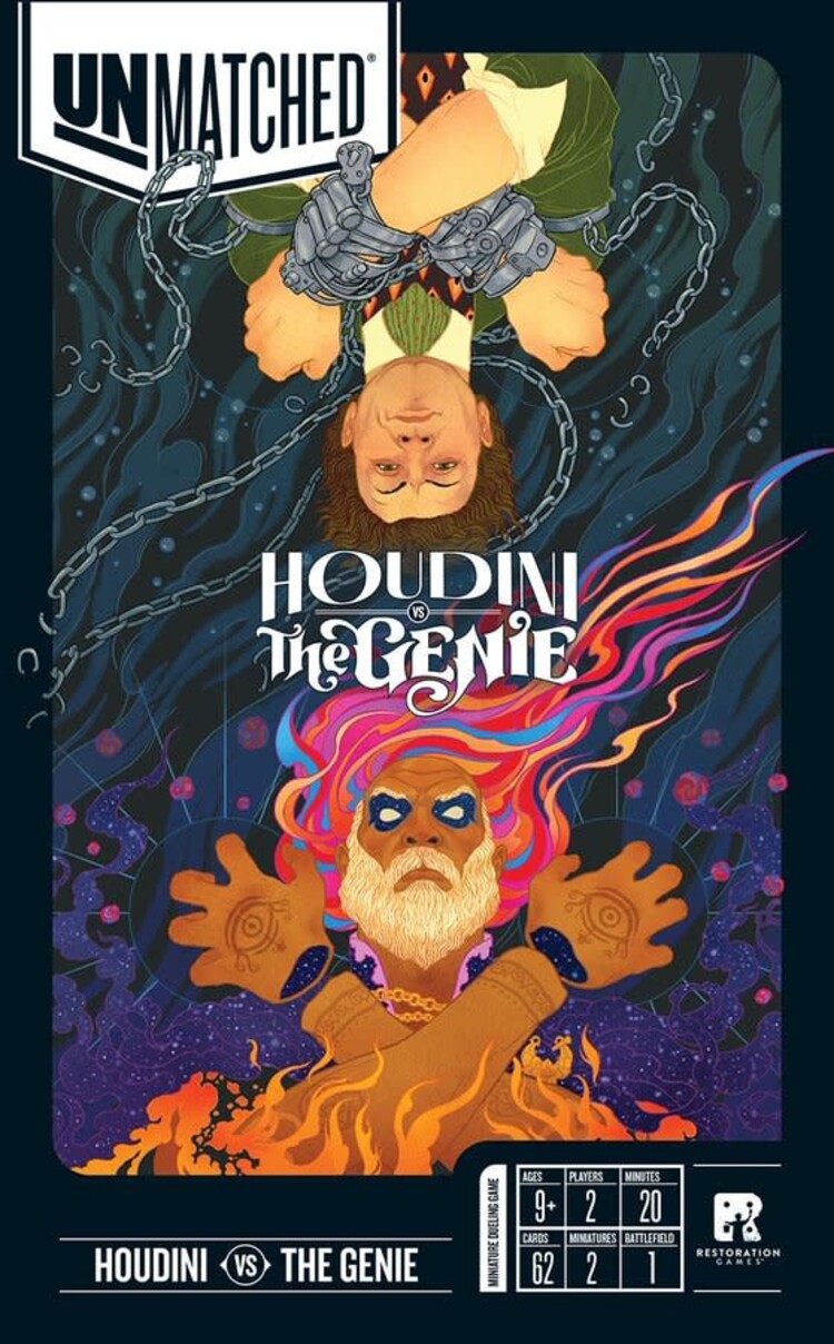 Restoration Games Unmatched:  Houdini vs The Genie (EN)