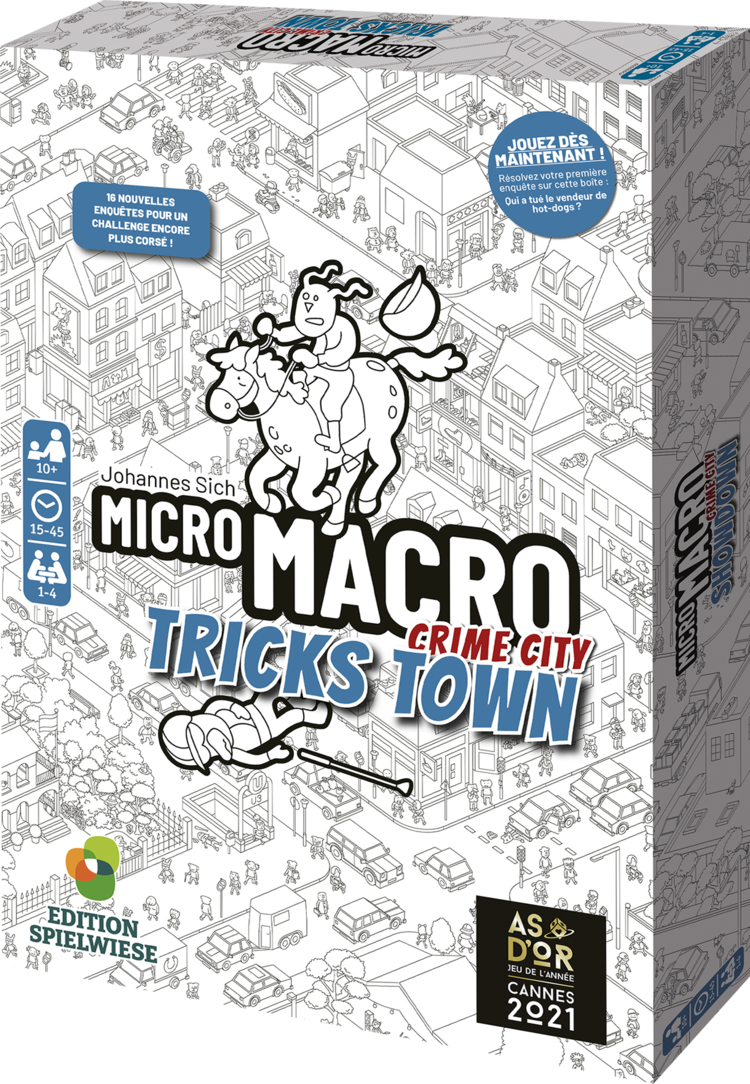 Spielwiese Micro Macro 3: Crime City: Tricks Town (FR)