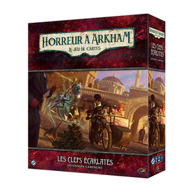 Fantasy Flight Games Horreur A Arkham: Le Jeu De Cartes: Les Clefs Écarlates: Ext. Campagne (FR)
