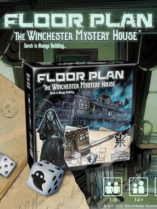 Deep Water Games Floor Plan: Winchester Mystery House (EN)
