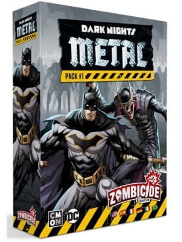 CMON Limited Zombicide: 2nd Edition: Ext. Dark Nights Metal: Promo Pack 1 (ML)