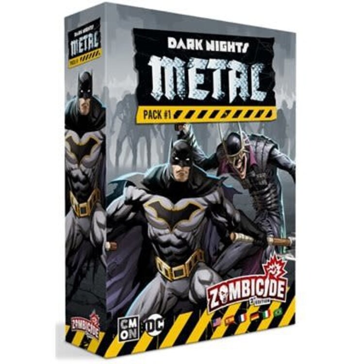 CMON Limited Zombicide: 2nd Edition: Ext. Dark Nights Metal: Promo Pack 1 (ML)